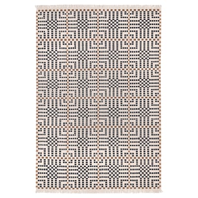 VAMDRUP Teppe、flatvevd handlaget / flerfarget 170 x240厘米
