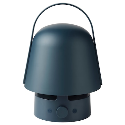 VAPPEBY Bluetooth-høyttalerlampe utendørs / bla