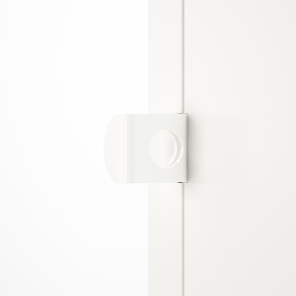 HALLAN Kombinacja z drzwiami、biały x47x167 45厘米
