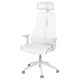 MATCHSPEL Krzesło gamingowe / biurowe Bomstad biały