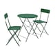 SUNDSO Stoł+ 2 krzesła、na zewnątrz zielony / zielony