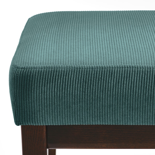 EKENASET板凳,Kelinge grey-turquoise, 112厘米