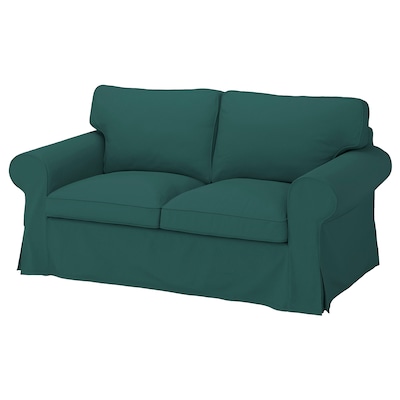EKTORP 2-seat沙发,Totebo暗蓝绿色