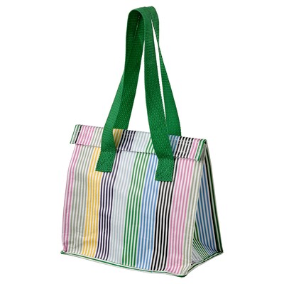 FLADDRIG午餐袋、条纹/多色,x16x27 25厘米