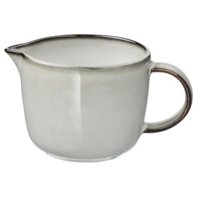 GLADELIG牛奶/奶油壶,灰色,0.4 l