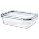 亚博平台信誉怎么样宜家365 +食品容器盖子,矩形/塑料,1.0 l