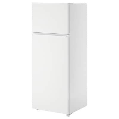 拉根顶部安装冰箱/冰柜,独立/白色,163/41 l