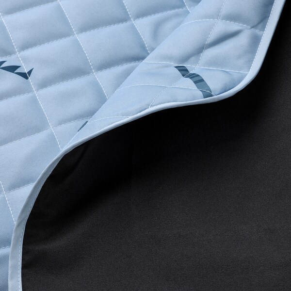 OMSESIDIG野餐毯子,蓝色,150 x180厘米