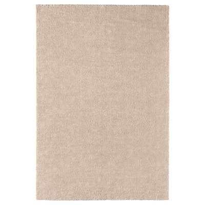 STOENSE地毯、低桩,白色200 x300厘米