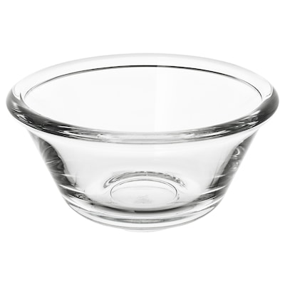 VARDAGEN碗,透明玻璃,12厘米