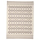 flatwoven VAGNAT地毯,白色灰色/手工,170 x240厘米