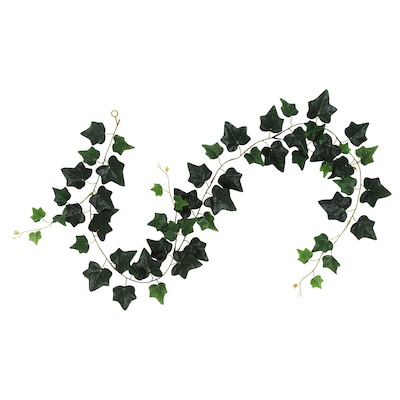 SMYCKA Konstgjord girlang inom——/ utomhus Murgrona gron, 1.5米