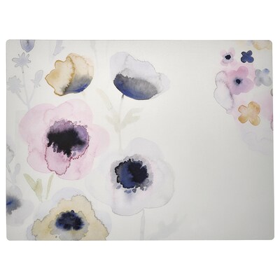 SOMMARFLOX Tablett, monstrad blomma / flerfargad x30 40厘米