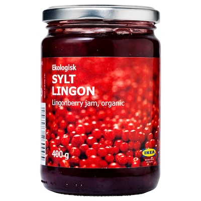 SYLT LINGON Lingonsylt ekologisk 400 g
