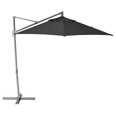 HISSO阳伞,悬挂,无烟煤,300厘米