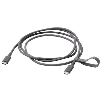 LILLHULT USB-C USB-C,深灰色,1.5米