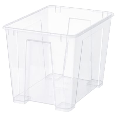 SAMLA盒、透明、39 x28x28 22厘米/ l