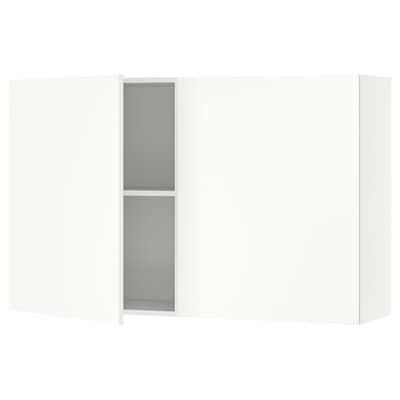 KNOXHULT壁柜门,白色,120 x75厘米