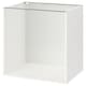 METOD基本柜架,白色,80 x60x80厘米