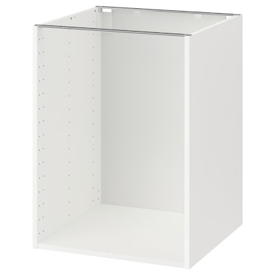 METOD基本柜架,白色,x60x80 60厘米