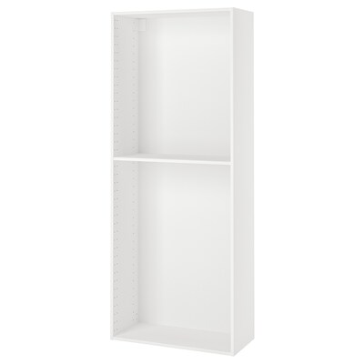 METOD高柜架,白色,80 x37x200厘米