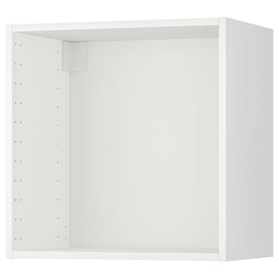 METOD墙柜架,白色,x37x60 60厘米