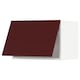 METOD壁柜水平w推开,白Kallarp /高光泽深红棕色,x37x40 60厘米