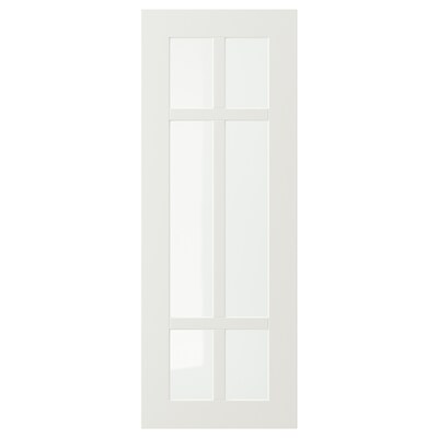 STENSUND玻璃门,白色,x80 30厘米