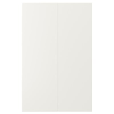 门VEDDINGE 2 p f角落基地内阁,白色,x80 25厘米